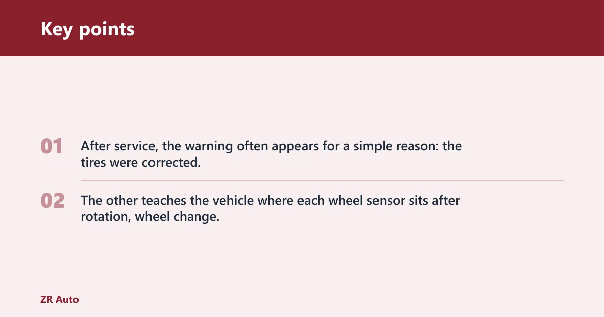 Key points: What the TPMS light means on an Aviator