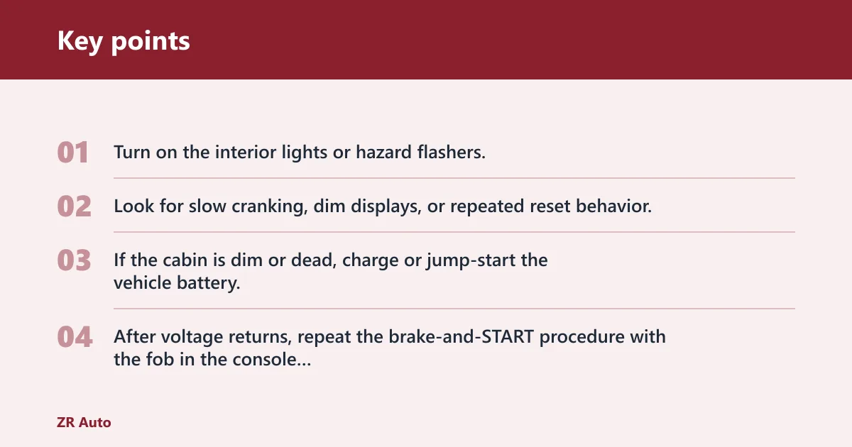 Key points: If that didn’t work, try this next