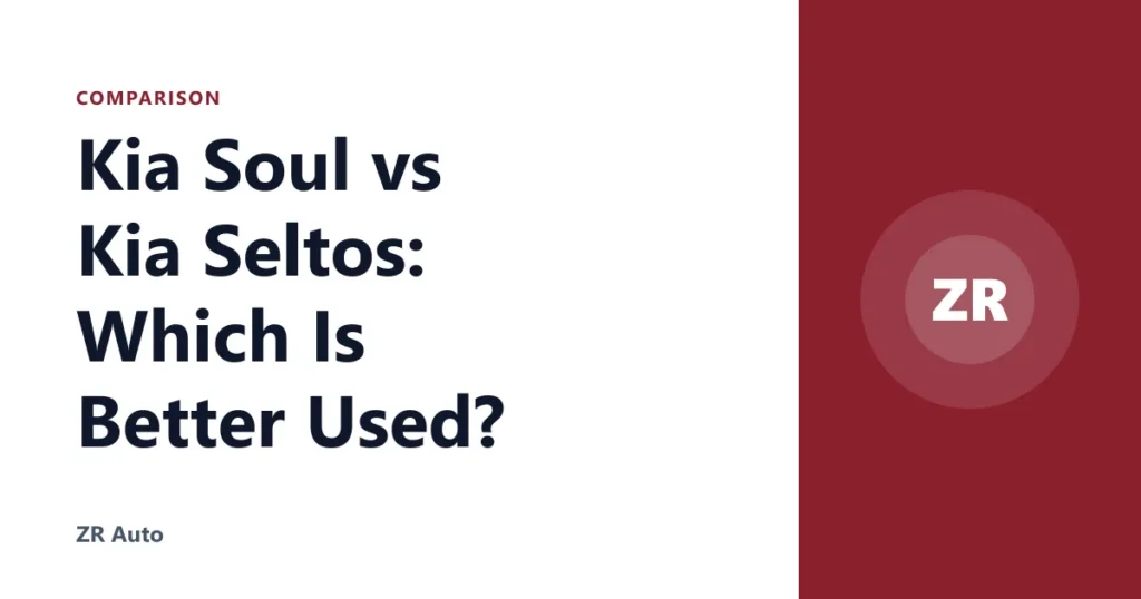 Kia Soul vs Kia Seltos: Which Is Better Used?