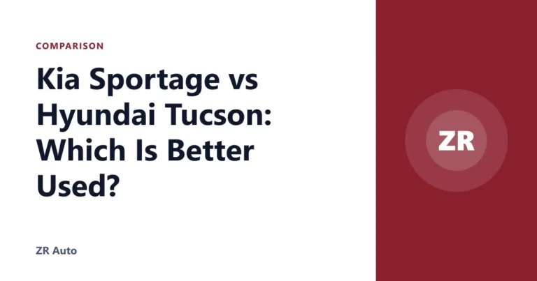 Kia Sportage vs Hyundai Tucson: Which Is Better Used?