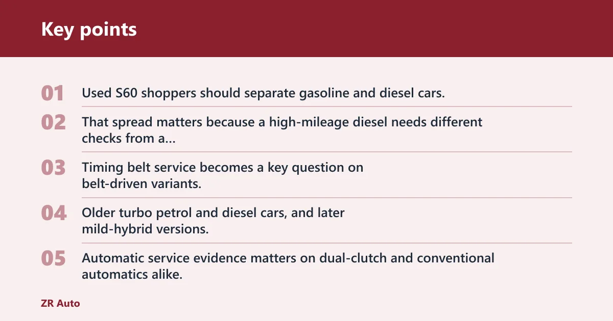 Key points: Reliability by engine and gearbox