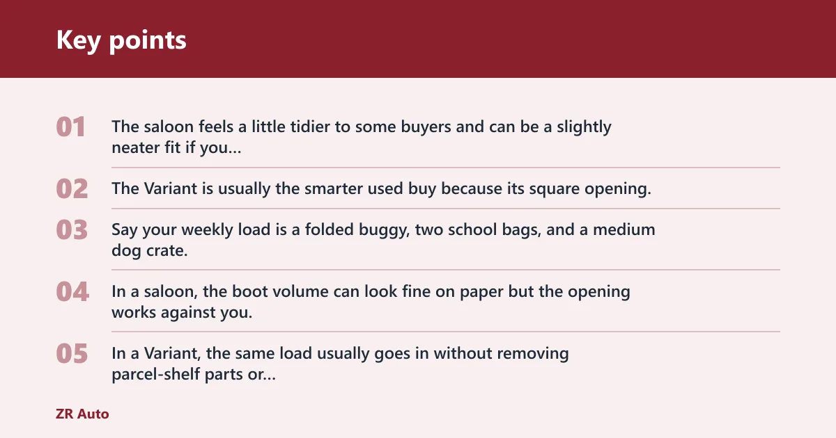 Key points: Which body style fits your life?