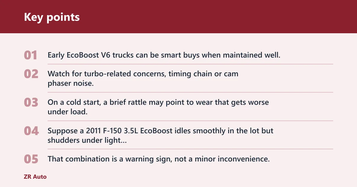 Key points: Which Ford F-150 years should you avoid if you want lower repair risk?