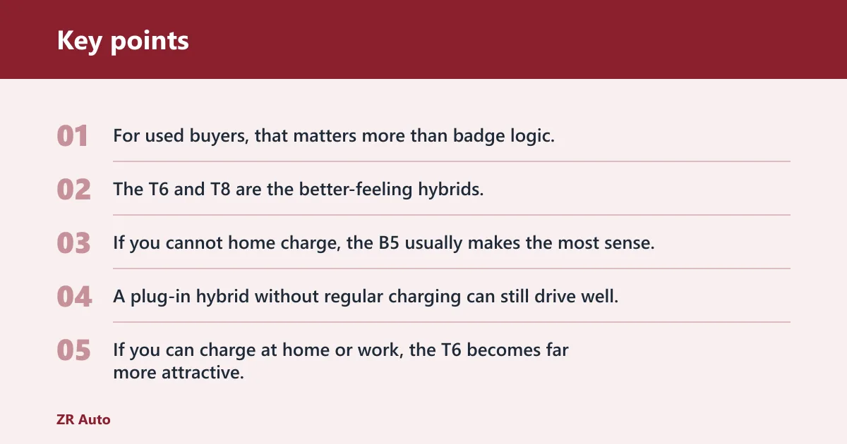 Key points: Which XC60 engine suits you?