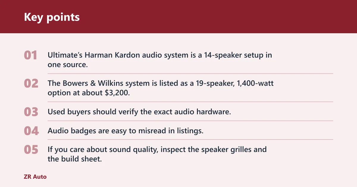Key points: Trim features worth paying extra for