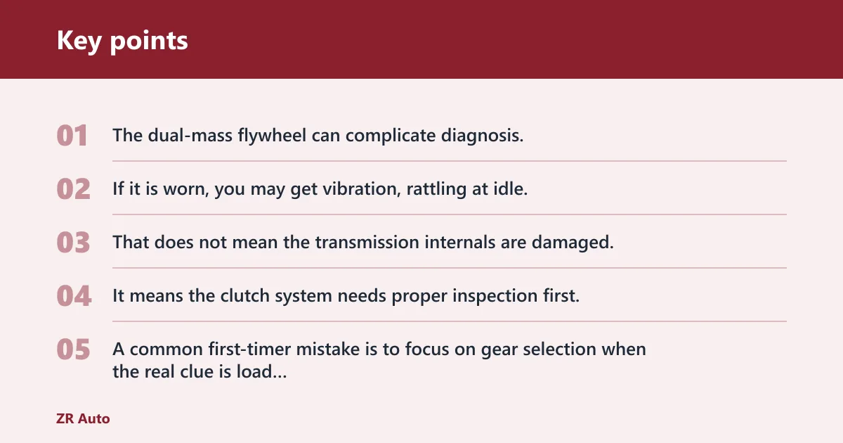 Key points: Manual clutch faults on Sportage models
