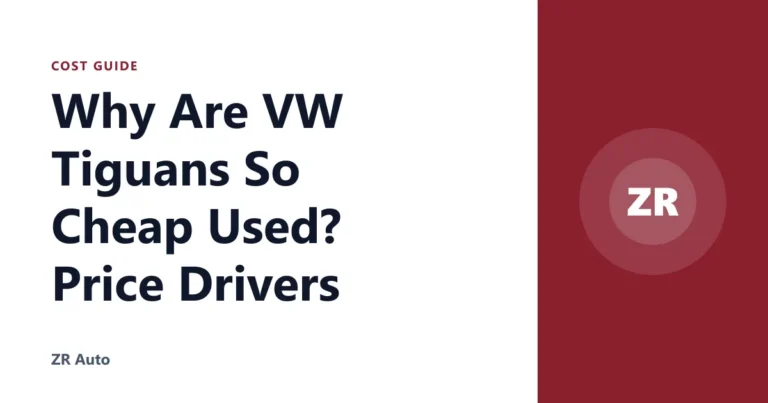 Why Are VW Tiguans So Cheap Used? Price Drivers